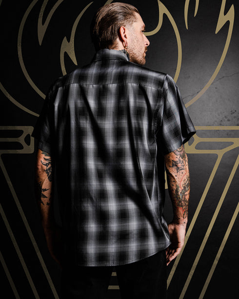 POD VERITAS BAMBOO SHORT SLEEVE BUTTON UP - MENS